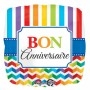 Ballon Bon Anniversaire Carré