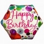 Ballon Happy Birthday Pois Pop New