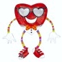 Ballon Coeur Marcheur Lunette