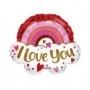 Ballon Nuage Arc-en-ciel I Love You