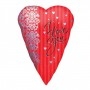 Ballon Coeur I Love You Holographique