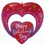 Ballon Happy Valentine's Day Multi Coeurs Univers