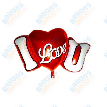 Ballon I Love You Forme