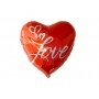 Ballon Coeur Rouge I Love You Holographique