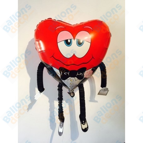 Ballon Marcheur Coeur Homme