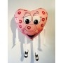 Ballon Marcheur Coeur Kiss