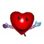 Ballon Smile Coeur Hug Me