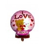 Ballon I Love You Boule De Neige