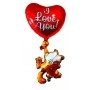 Ballon Garfield I Love You