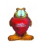 Ballon Garfield Avec Coeur Love You