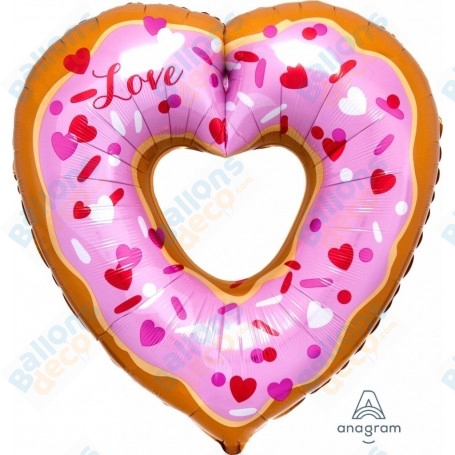 Ballon Donut Coeur Love