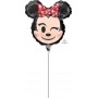 Ballon Minnie Emoji Sur Tige Disney