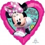 Ballon Minnie Coeur Happy Birthday Disney