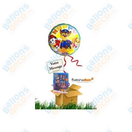 Ballon Cadeau Surprise Gonflé Jouets Kit Pat Patrouille École
