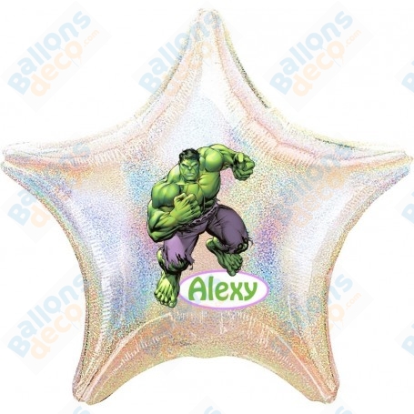 Ballon Hulk Personnalisable Marvel Disney