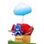 Ballon Cadeau Surprise Gonflé Bisounours Nuage Bleu