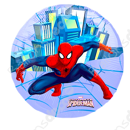 Ballon Spiderman Transparent - Araignée - Disney 