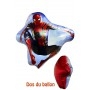 Ballon Spiderman Fond Rouge Marvel Disney