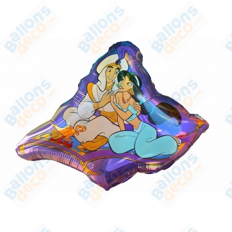 Ballon Aladdin et Jasmine Très Rare Disney, Décorations ballons pour anniversaire.