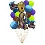 Ballons Groot Les Gardiens De La Galaxie en Grappe Disney