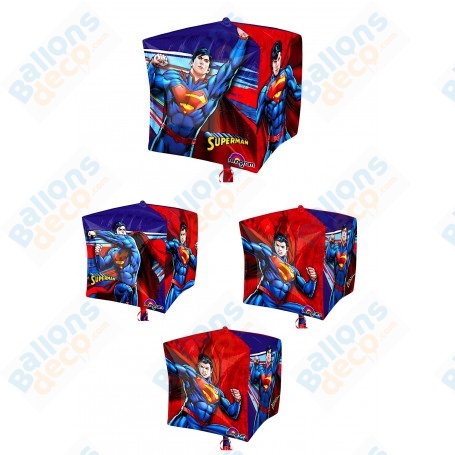 Ballon SuperMan CUBEZ 4 Faces Disney