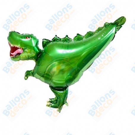 Ballon Dinosaure Vert, décorations ballon anniversaire avec des Dinosaures.