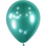 Ballon Vert Brillant Chromé de 12 cm