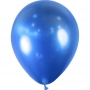 Ballon Bleu Brillant Chromé de 12 cm