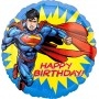 Ballon SuperMan Happy Birthday Disney Marvel