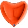 Ballon Coeur 86 cm Orange