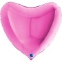 Ballon Coeur 86 cm Fuchsia