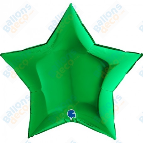 Ballon Etoile 86 cm Grabo Vert