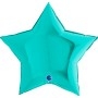 Ballon Etoile 86 cm Grabo Turquoise