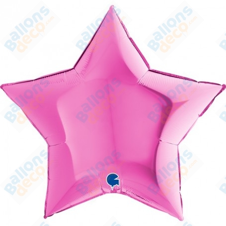 Ballon Etoile 86 cm Grabo Fuchsia
