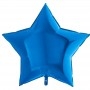 Ballon Etoile 86 cm Grabo Bleu