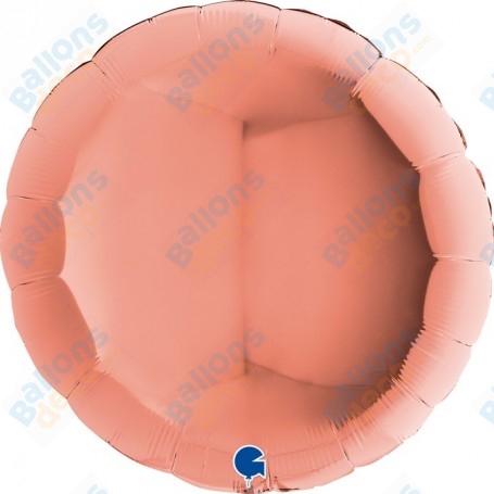Ballon Rond 86 cm Grabo Rose Gold