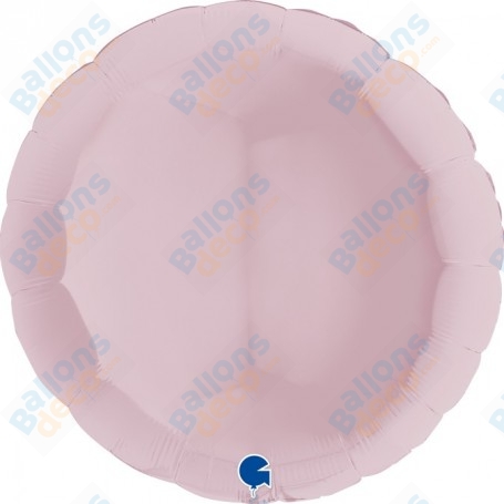 Ballon Rond 86 cm Grabo Rose Pale