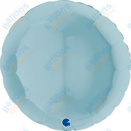 Ballon Rond 86 cm Grabo Bleu Ciel