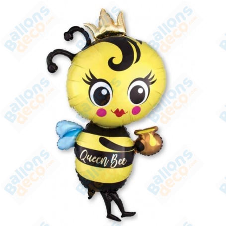 Ballon Reine Des Abeilles Miel, décoration ballon Anniversaire, Vente de Miel.