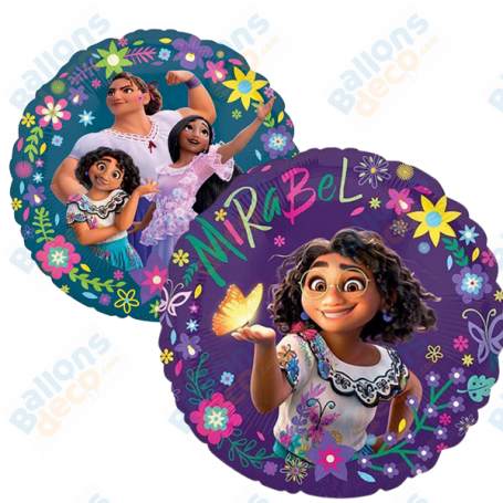 Ballon Encanto Deux Faces Différentes Disney