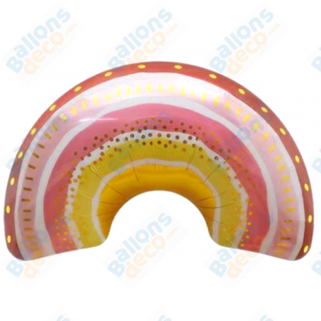 Ballon Arc-en-ciel Couleurs Chaudes