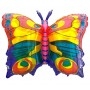 Ballon Papillon Arc-en-ciel Transparent