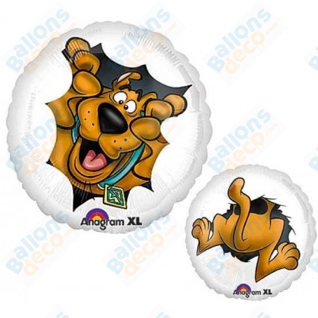 Ballon Scooby Dos Deux Faces
