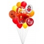 Ballons Alerte Rouge En Grappe Disney Pixar Turning red