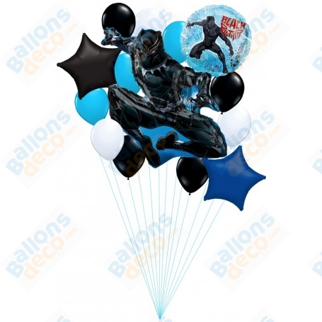 Ballons Black Panther en Grappe Disney