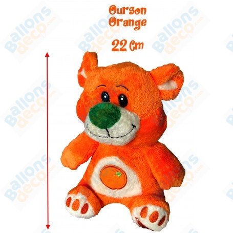 Peluches Oursons Orange Fruits