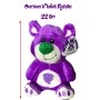 Peluches Oursons Violet Fruits