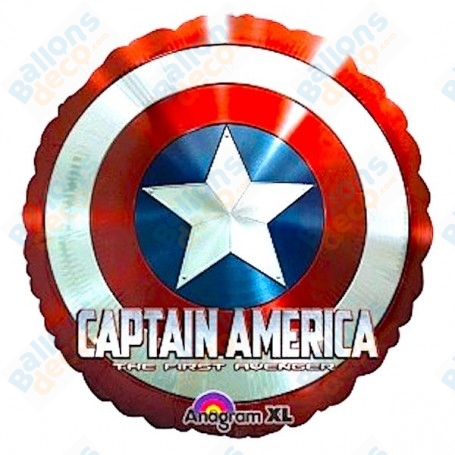Ballon Captain América Bouclier Marvel