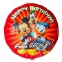 Ballon Mickey, Donald et Dingo Happy Birthday Disney