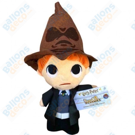 Peluche Ron de Harry Potter avec Choixpeau